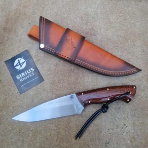 Bushcraft Knife with Camelthorn Wood Handle