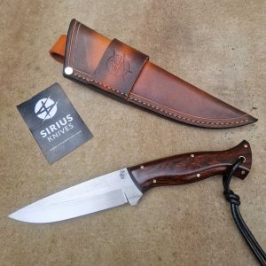 Bushcraft Knife with Ironwood Handle